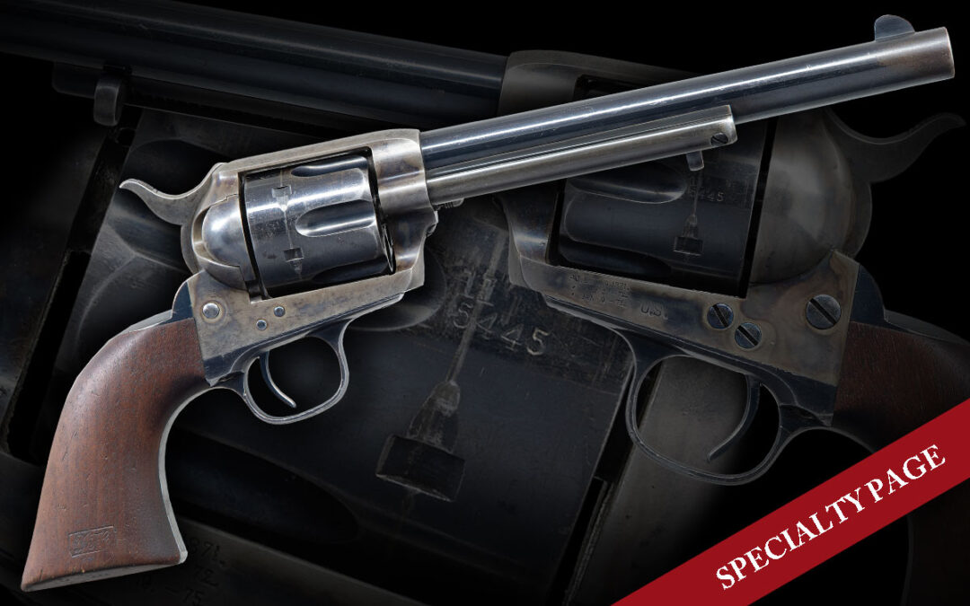 COLT SINGLE ACTION ARMY CAVALRY MODEL NEW YORK MILITIA REISSUE REVOLVER