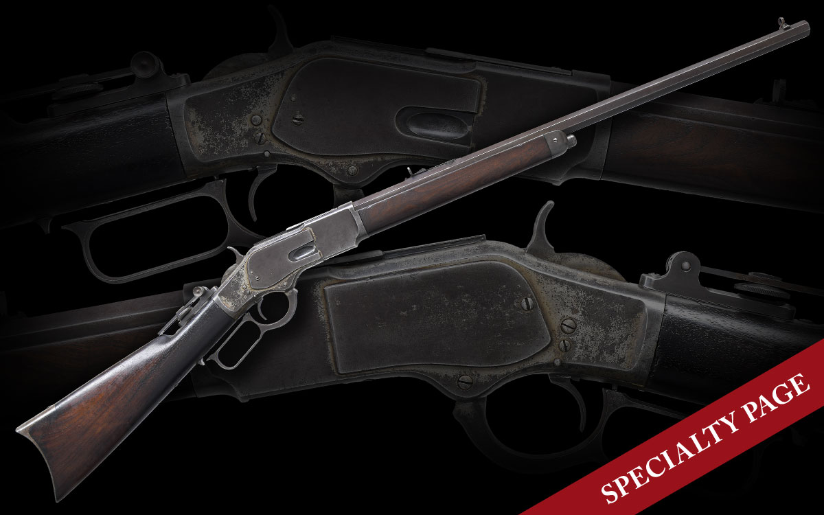 WINCHESTER 1873 EARLY 2ND MODEL LEVER ACTION RIFLE