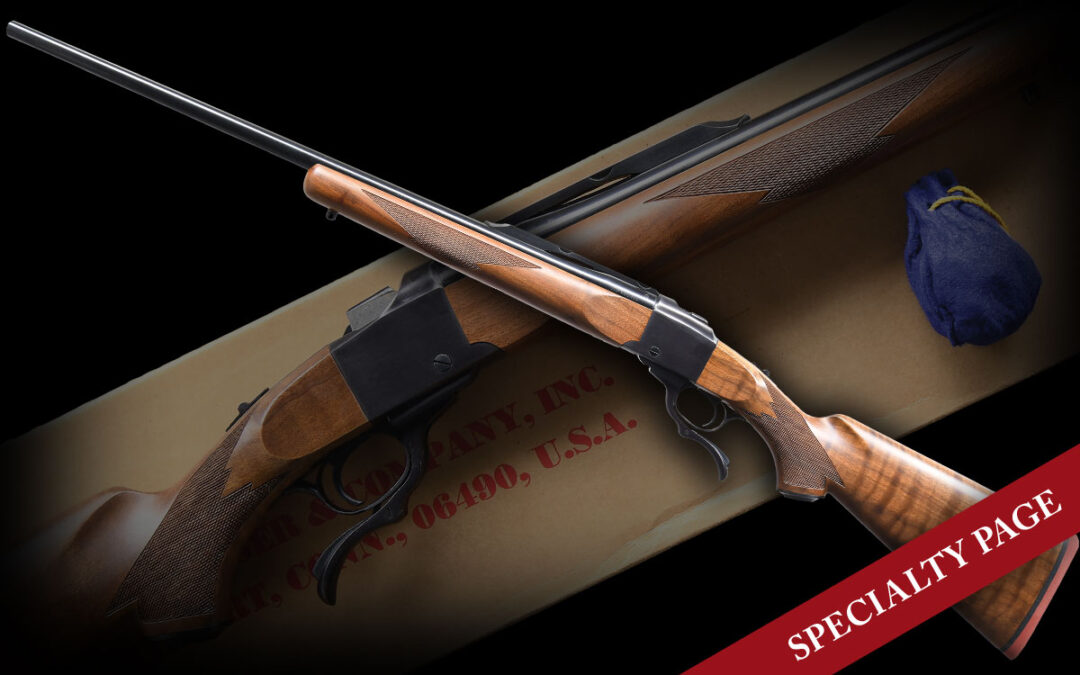 RUGER No. 1-B 338 WIN. MAG. FALLING BLOCK RIFLE