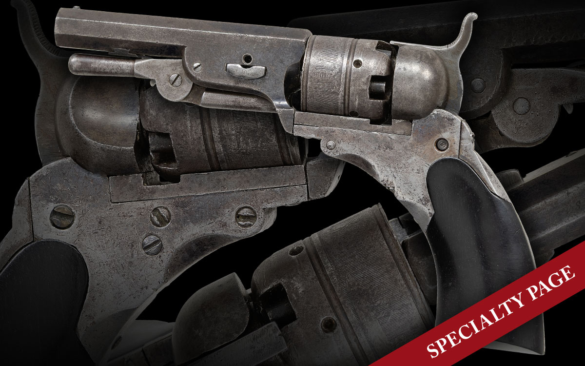 GOOD IMPROVED BABY PATERSON REVOLVER.