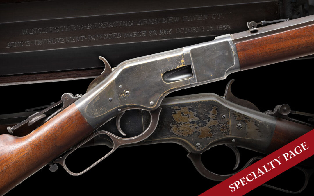 EXCEPTIONAL WINCHESTER 3RD MODEL 1866 LEVER ACTION RIFLE