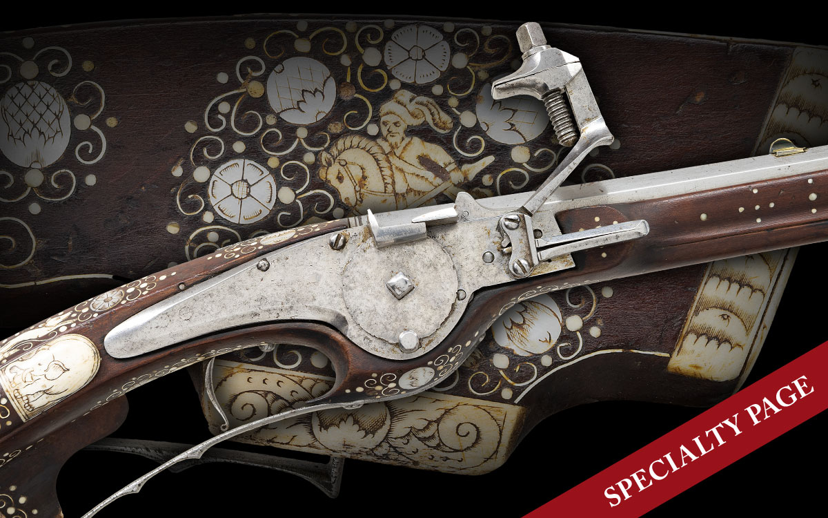 NICELY DECORATED WHEELLOCK PETRONEL