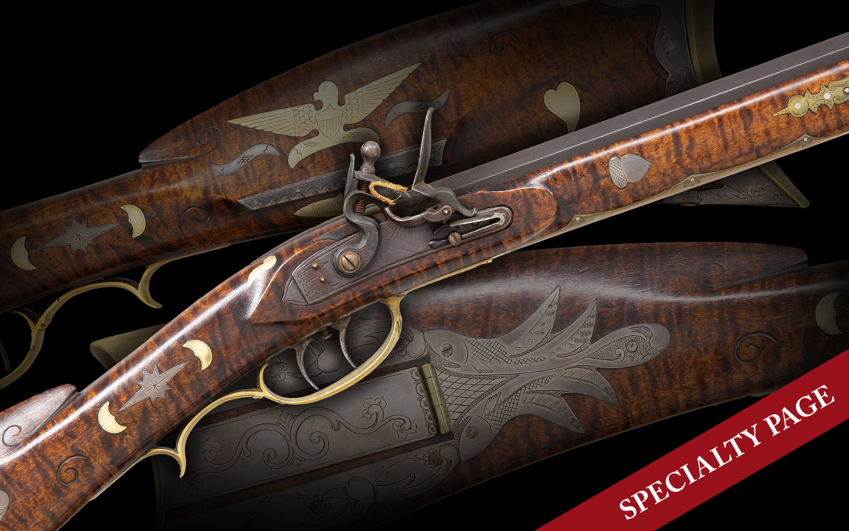 FANCY C. KEMPER BERKS COUNTY SCHOOL CONTEMPORARY FLINTLOCK RIFLE