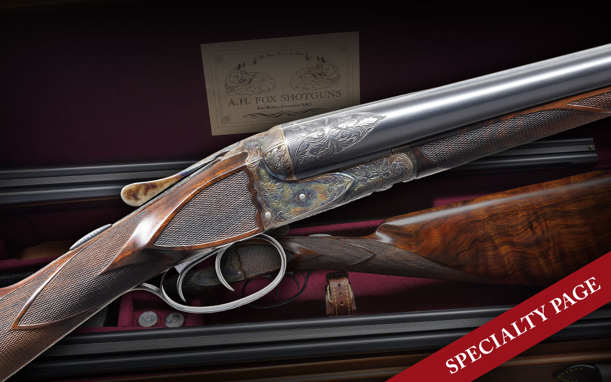 FINE CSMC XE FOX 28/20 GA. 2 BARREL SET WITH CASE