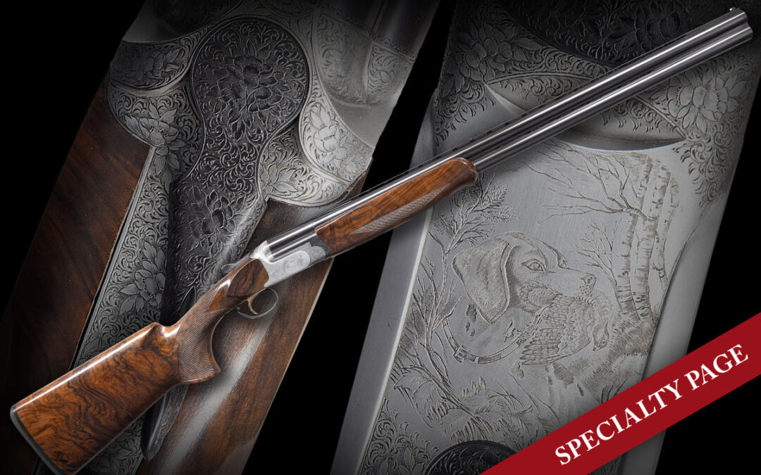 PERAZZI SCO SPORTING ENGRAVED BY TWO MASTERS; GIOVANELLI & CORTINI WITH CASE