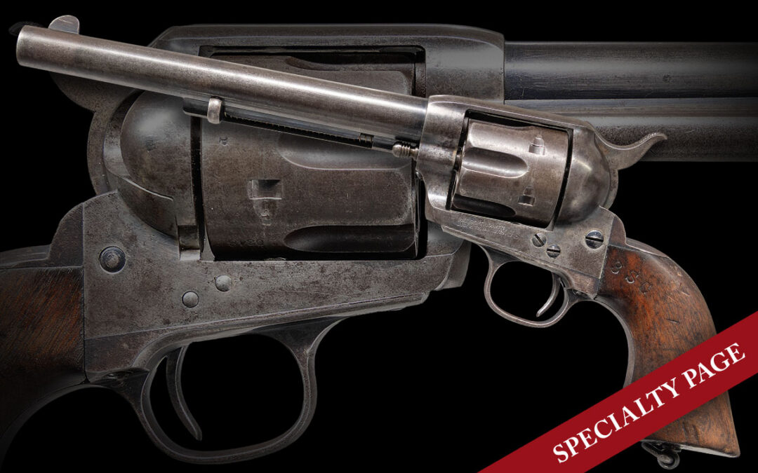 VERY RARE, DOCUMENTED “PRE-1895” ISSUE NEW YORK MILITIA COLT SAA CAVALRY REVOLVER