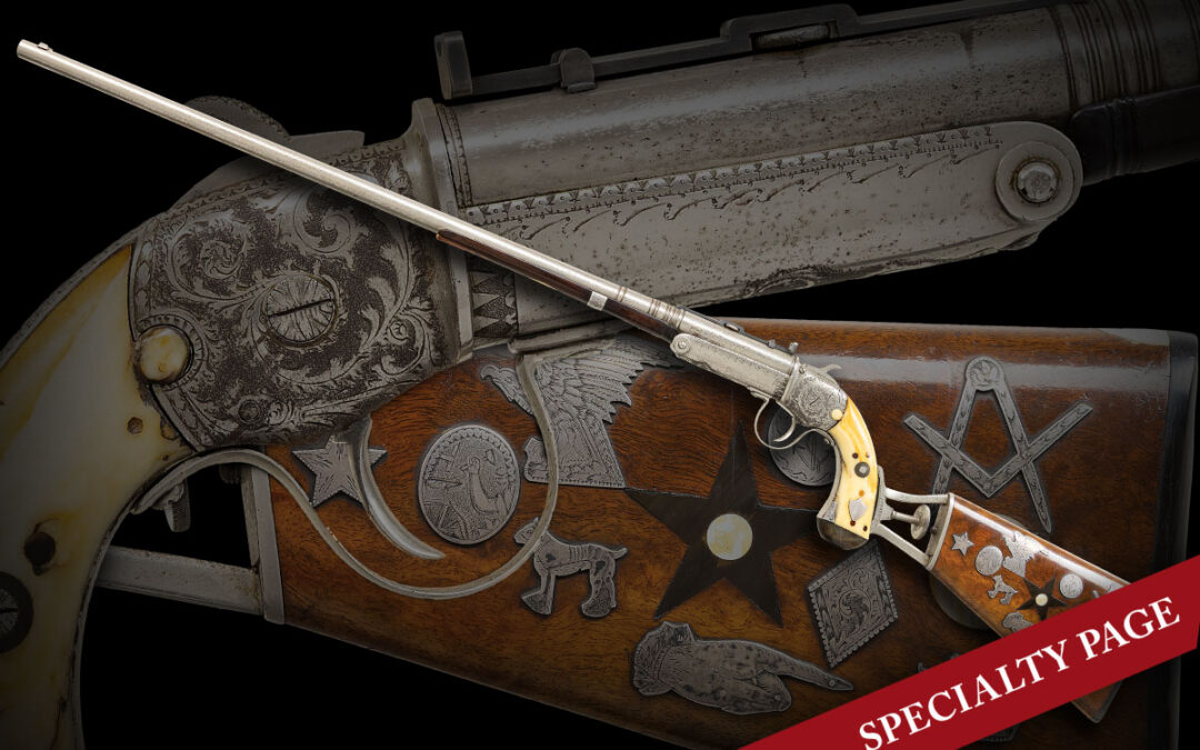 UNMARKED SINGLE SHOT BUGGY RIFLE