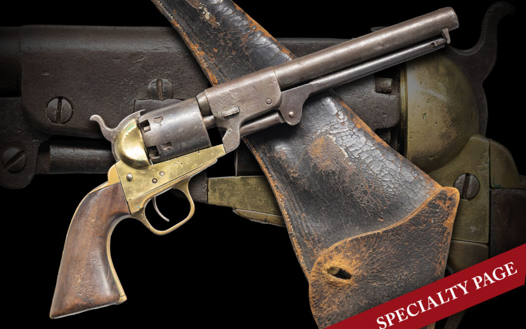 SCARCE 1ST MODEL CONFEDERATE GRISWOLD & GUNNISON REVOLVER & HOLSTER