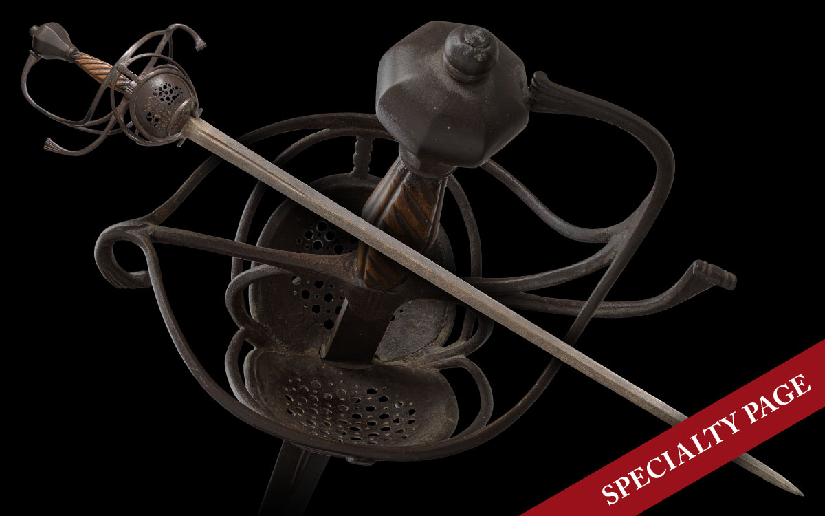 SPANISH SWEPT HILT BROADSWORD