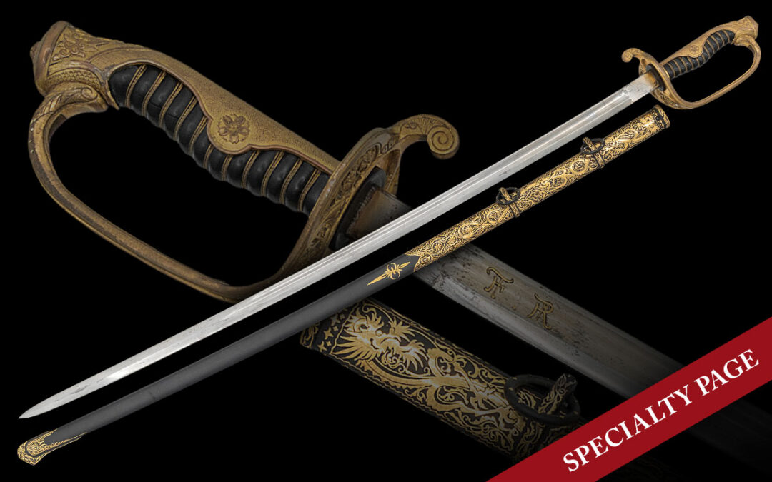 EXCEPTIONALLY HIGH GRADE JAPANESE ARMY OFFICERS PARADE SABER