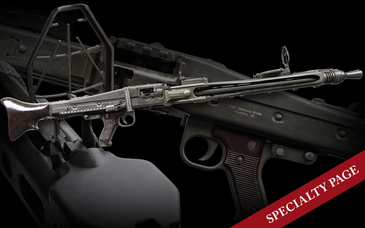 POST 86 DEALER SAMPLE OHIO ORDINANCE WORKS MG74 FULL AUTO BELT FED MACHINE GUN