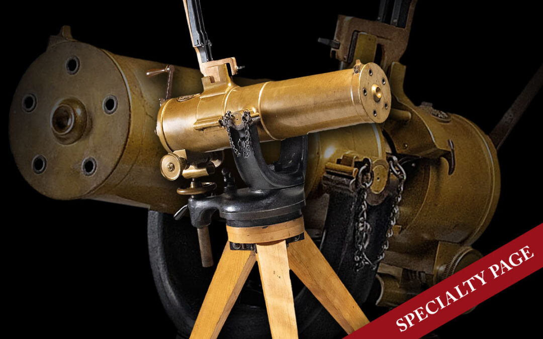EXTREMELY RARE MODEL 1877 COLT “BULLDOG” GATLING GUN