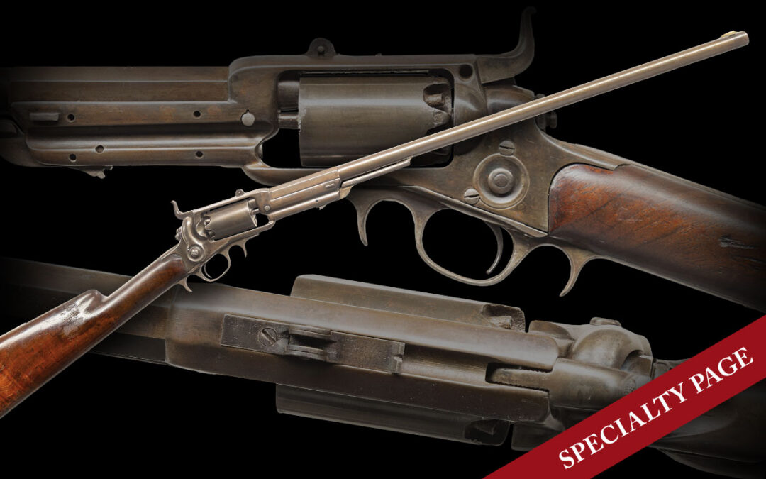 ATTRACTIVE COLT 1ST MODEL SPORTING RIFLE