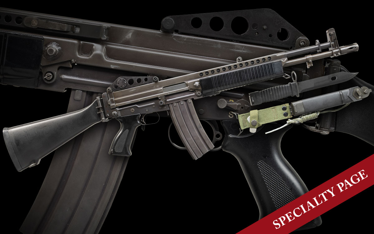 ABSOLUTELY ICONIC, FULLY TRANSFERABLE, CADILLAC GAGE STONER 63 MACHINE GUN