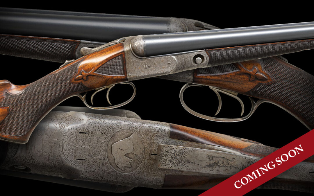 IMPORTANT 16 GA. AHE PARKER SHOTGUN PICTURED ON PAGE 8 OF THE GREEN FLYING GEESE 1929 “PARKER GUNS” CATALOG WITH CASE & FACTORY LETTER