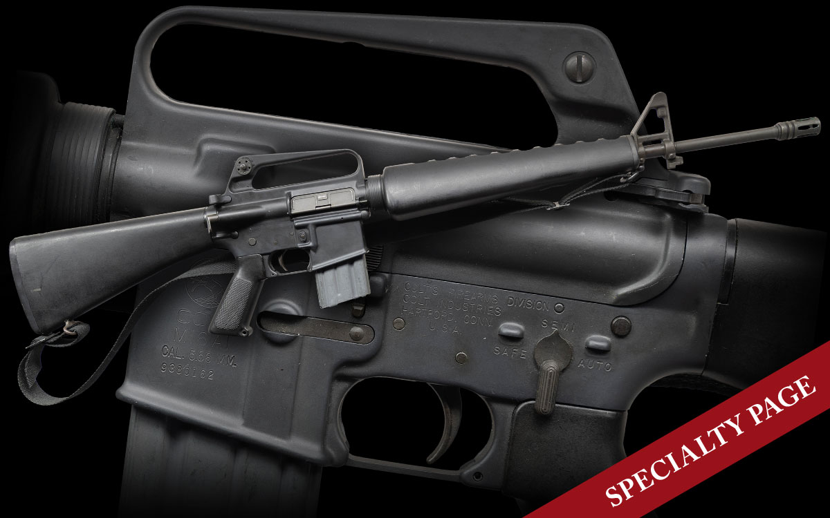 FULLY TRANSFERABLE COLT M16A1 SELECT FIRE MACHINE GUN