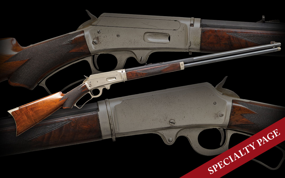 SPECIAL ORDER MARLIN 1893 DELUXE HALF-NICKEL TAKE DOWN LEVER ACTION RIFLE