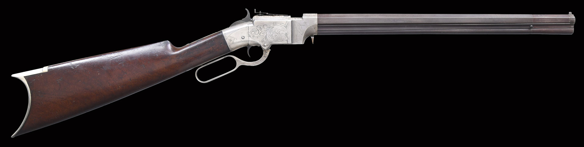 ATTRACTIVE FACTORY ENGRAVED NEW HAVEN ARMS VOLCANIC CARBINE