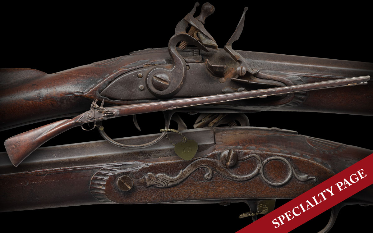 RARE EARLY FRENCH & INDIAN WAR ERA CARVED INDIAN TRADE MUSKET, CIRCA 1745