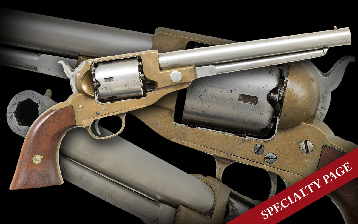VERY RARE & FINE SHAWK & MCLANAHAN REVOLVER