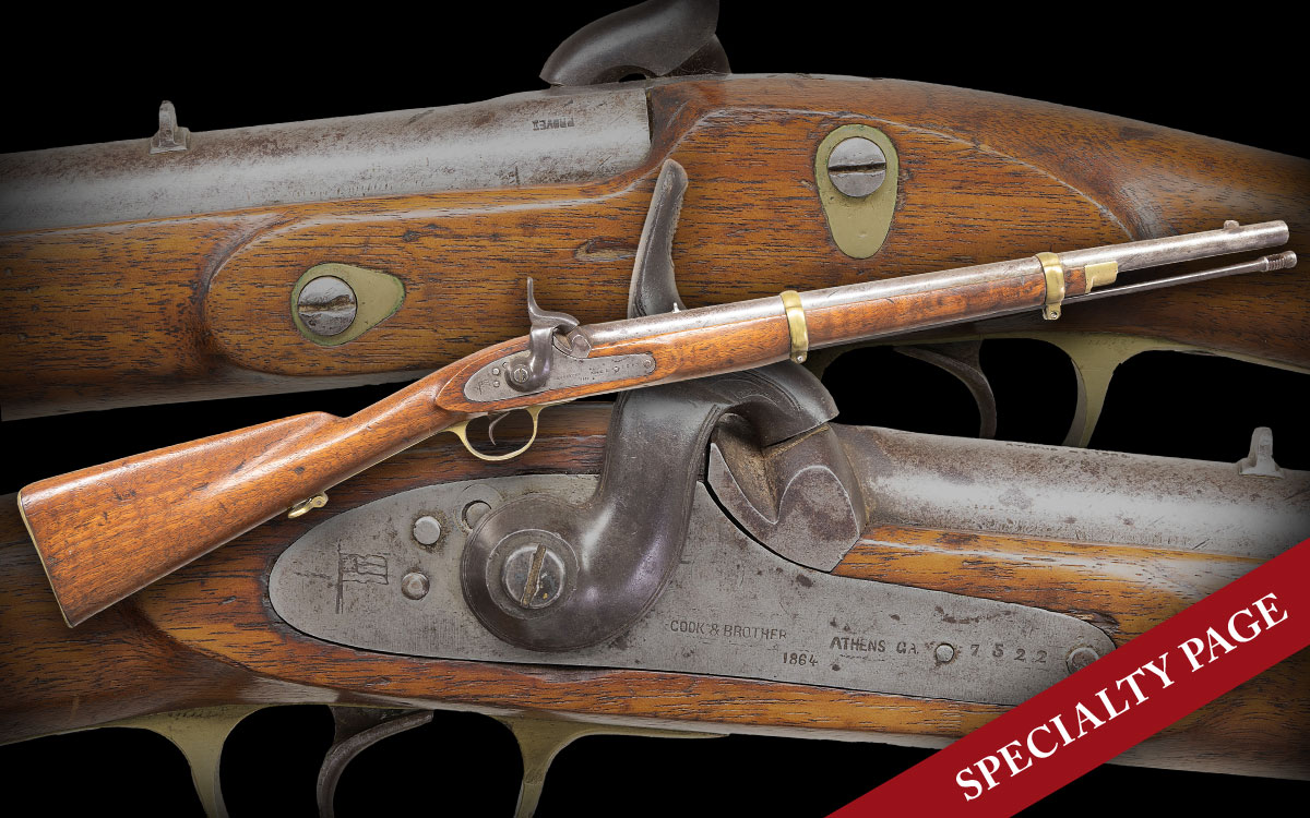 FINE CONFEDERATE COOK & BROTHER CARBINE