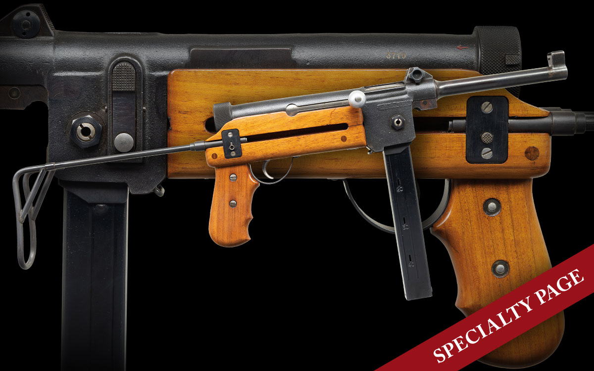 RARE FULLY TRANSFERABLE SIG M1948 SUBMACHINE GUN