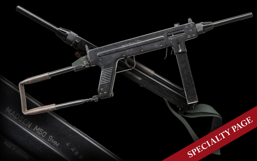 NICE DANISH MADSEN M50 SUBMACHINE GUN