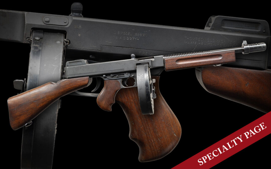 FULLY TRANSFERABLE THOMPSON 1928A1 SUBMACHINE GUN
