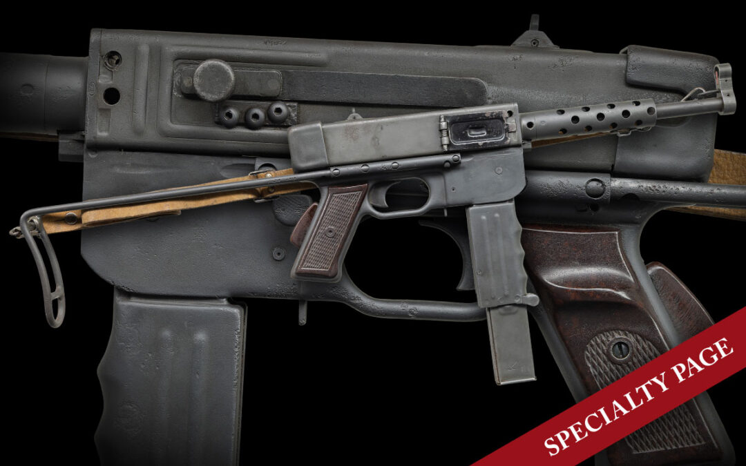 SELDOM ENCOUNTERED & EXTRAORDINARILY SCARCE PAVN CONVERSION FRENCH MAT-49 M SUBMACHINE GUN