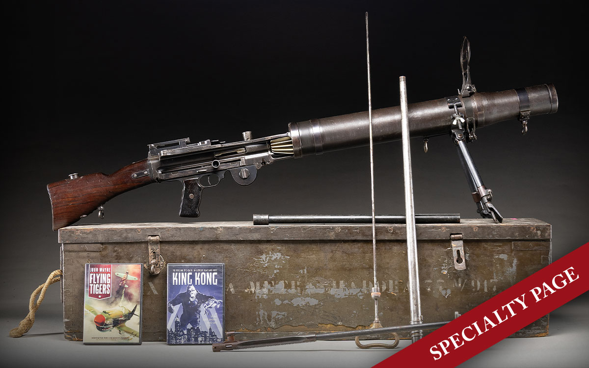 FULLY TRANSFERABLE BRITISH 1914 LEWIS MACHINE GUN