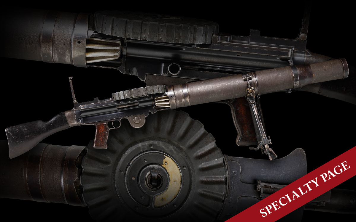 FULLY TRANSFERABLE US 1917 LEWIS MACHINE GUN