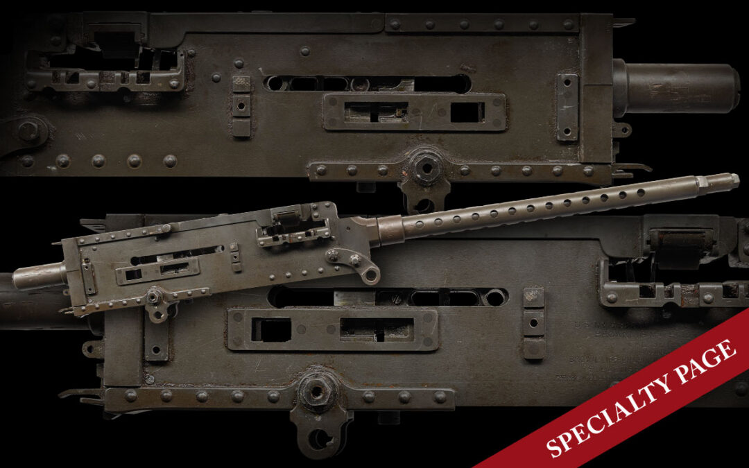 FULLY TRANSFERABLE, CURIO, AMNESTY REGISTERED GENERAL MOTORS M2 30 CALIBER MACHINE GUN