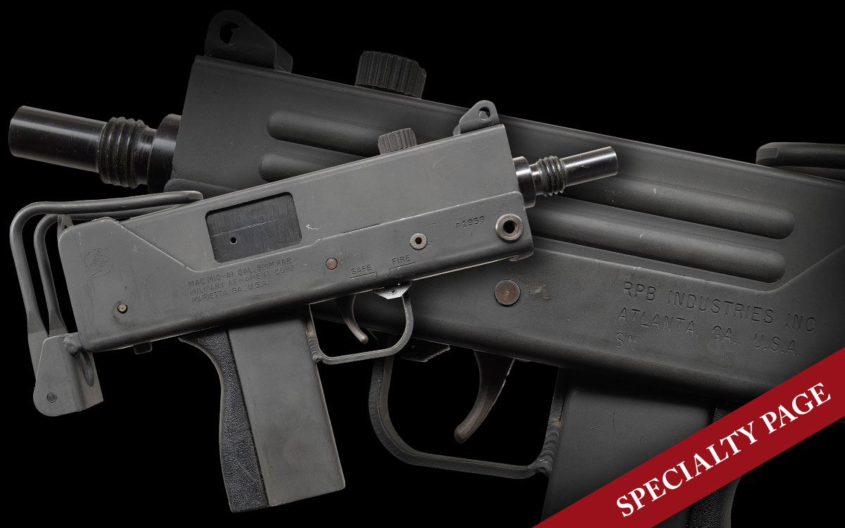 FULLY TRANSFERABLE RPB MAC-10A1 SUBMACHINE GUN