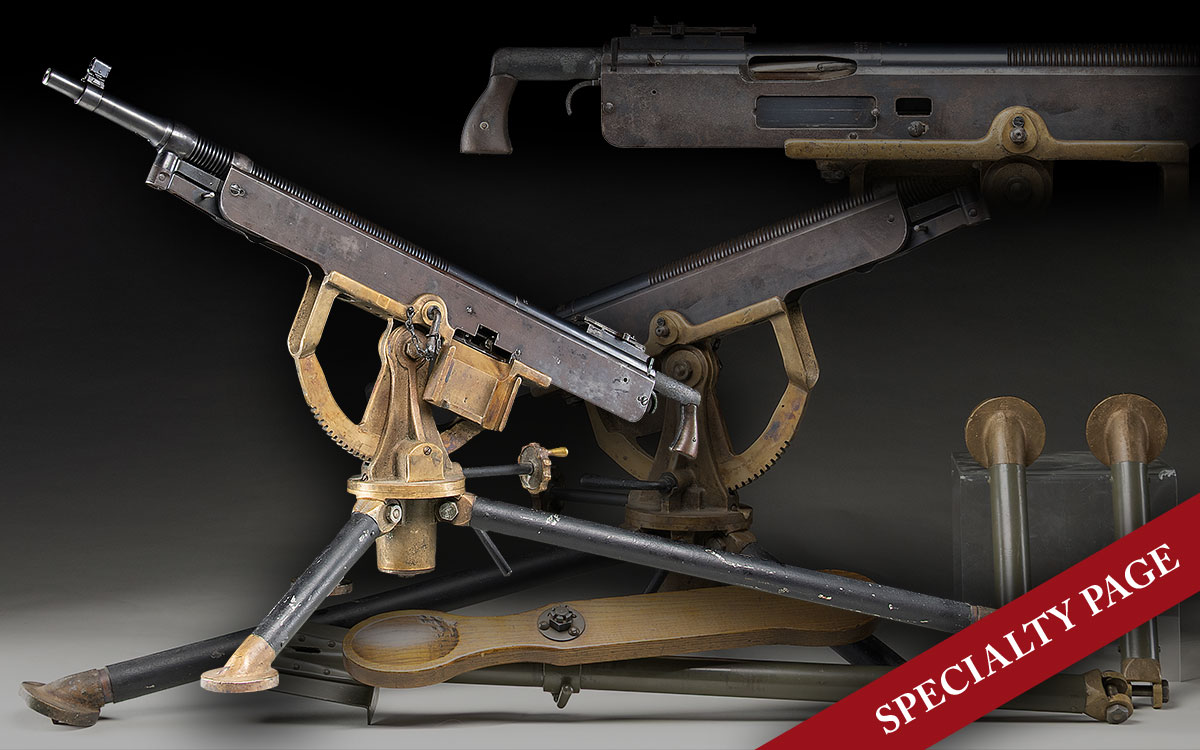 FULLY TRANSFERABLE MARLIN 1917 “POTATO DIGGER” MACHINE GUN