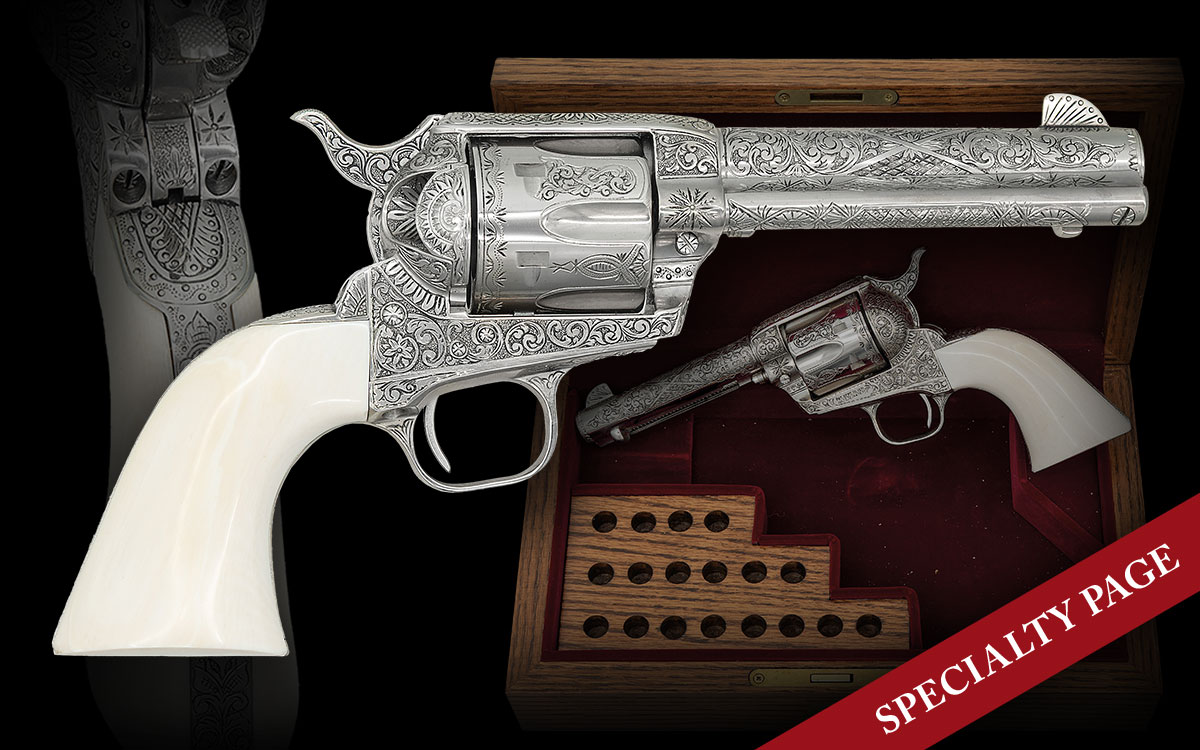 JEROME HARPER ENGRAVED 3RD GEN COLT SINGLE ACTION ARMY