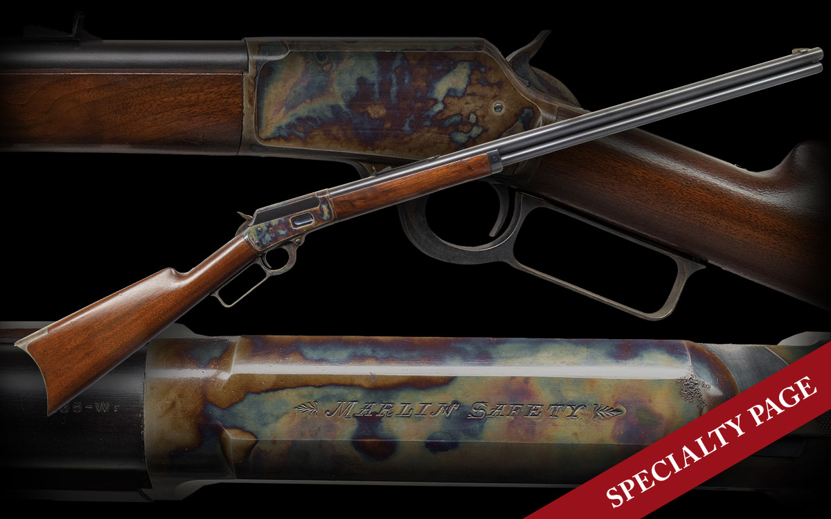REMARKABLE MARLIN FIRE-ARMS CO. 1894 LEVER ACTION RIFLE