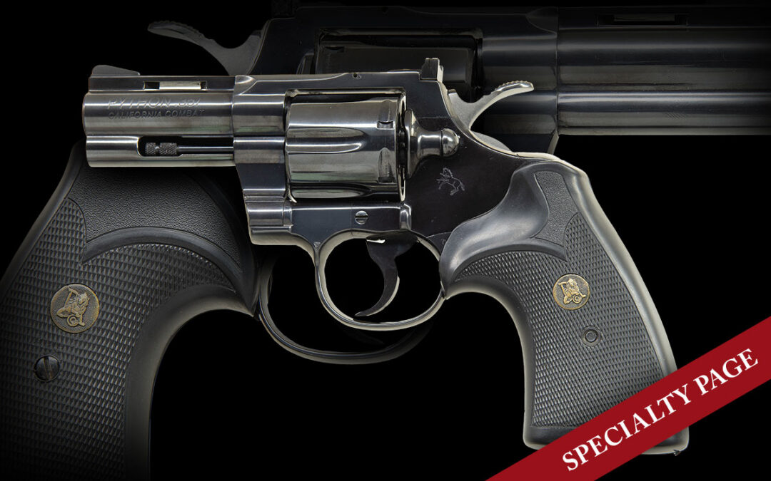 RARE PACIFIC INTERNATIONAL COLT CALIFORNIA COMBAT PYTHON DA REVOLVER