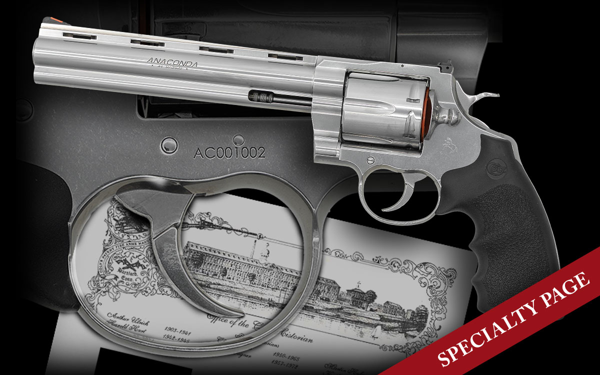 EARLY PRODUCTION (S# 2) SECOND GENERATION COLT ANACONDA DA REVOLVER