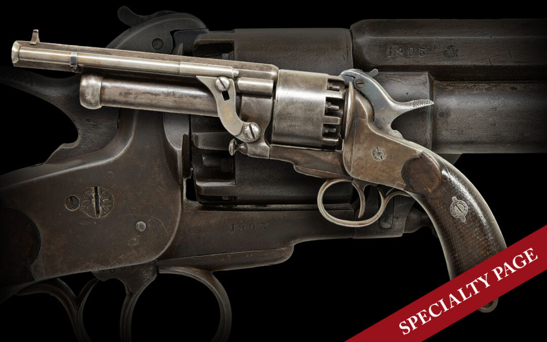 CONFEDERATE LEMAT REVOLVER & HOLSTER