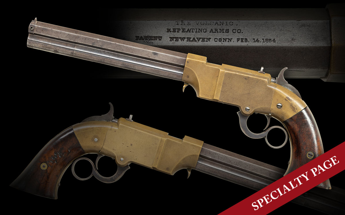 LARGE FRAME NO. 2 VOLCANIC ARMS LEVER ACTION PISTOL