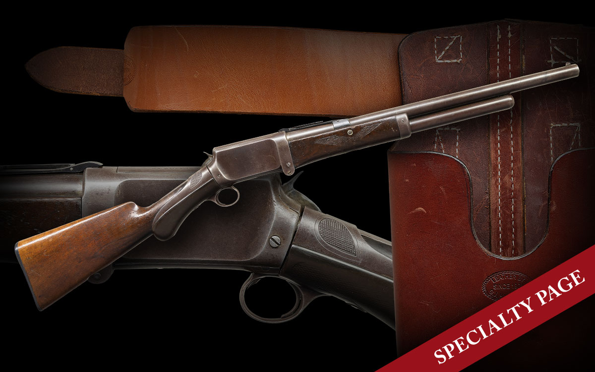 BURGESS GUN COMPANY FOLDING SLIDE ACTION SHOTGUN