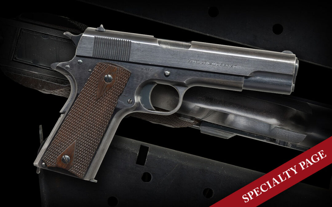 VERY FINE, 1914 ERA COLT MODEL 1911 U.S. ARMY SEMI AUTO PISTOL