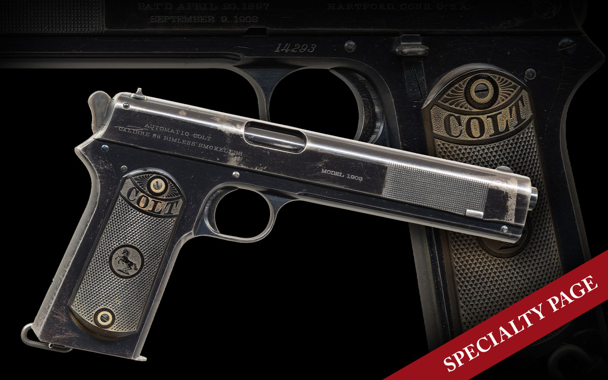 FINE, COLT 1902 MILITARY SEMI-AUTO PISTOL