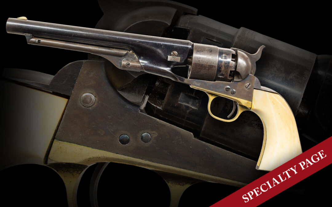 RARE & VERY FINE 1864 PRODUCED COLT MODEL 1860 ARMY REVOLVER