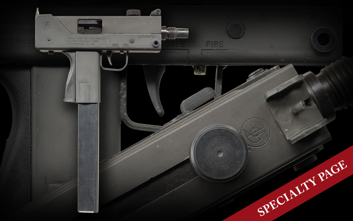 FULLY TRANSFERABLE, INGRAM M10/A1 SUBMACHINE GUN