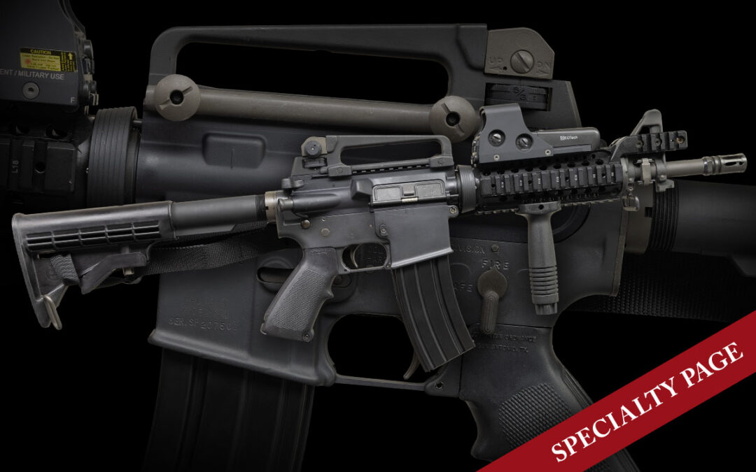 FULLY TRANSFERABLE COLT AR-15 MODEL SP1 SELECT FIRE CARBINE WITH EOTECH HOLOGRAPHIS SIGHT