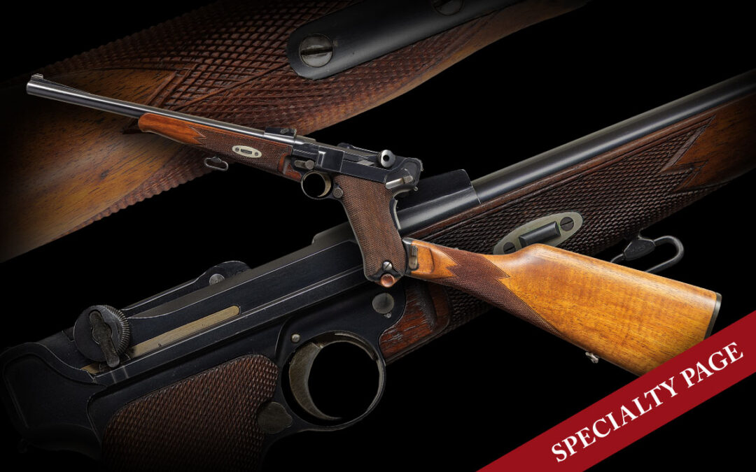 WONDERFUL DWM 1902 LUGER CARBINE WITH MATCHING STOCK