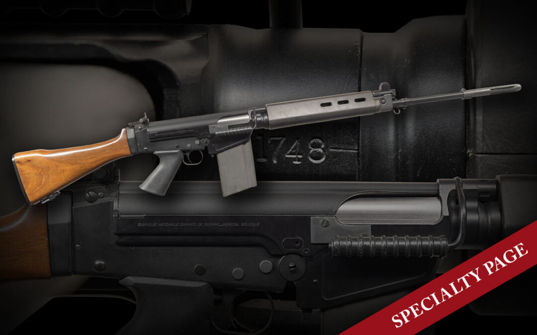 EXCEPTIONAL & SCARCE, FABRIQUE NATIONALE “G” SERIES FAL SEMI-AUTOMATIC RIFLE