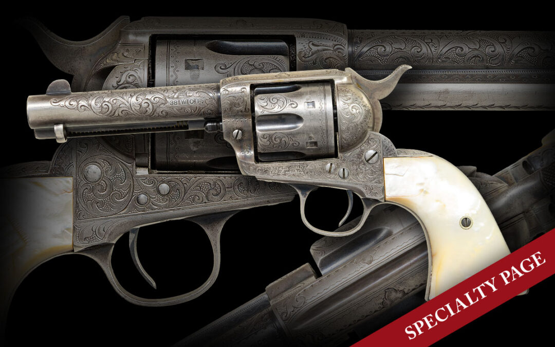 FINE HELFRICHT ATTRIBUTED ENGRAVED COLT FIRST GEN SAA REVOLVER