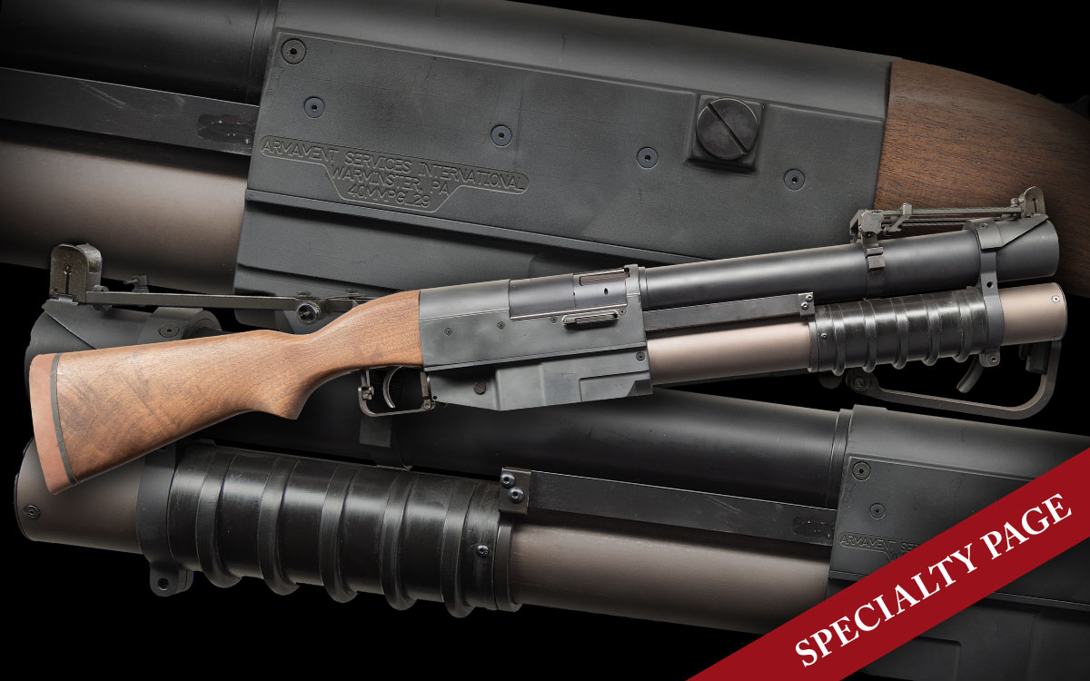 ASI/RETRO CHINA LAKE 4-SHOT PUMP GRENADE LAUNCHER